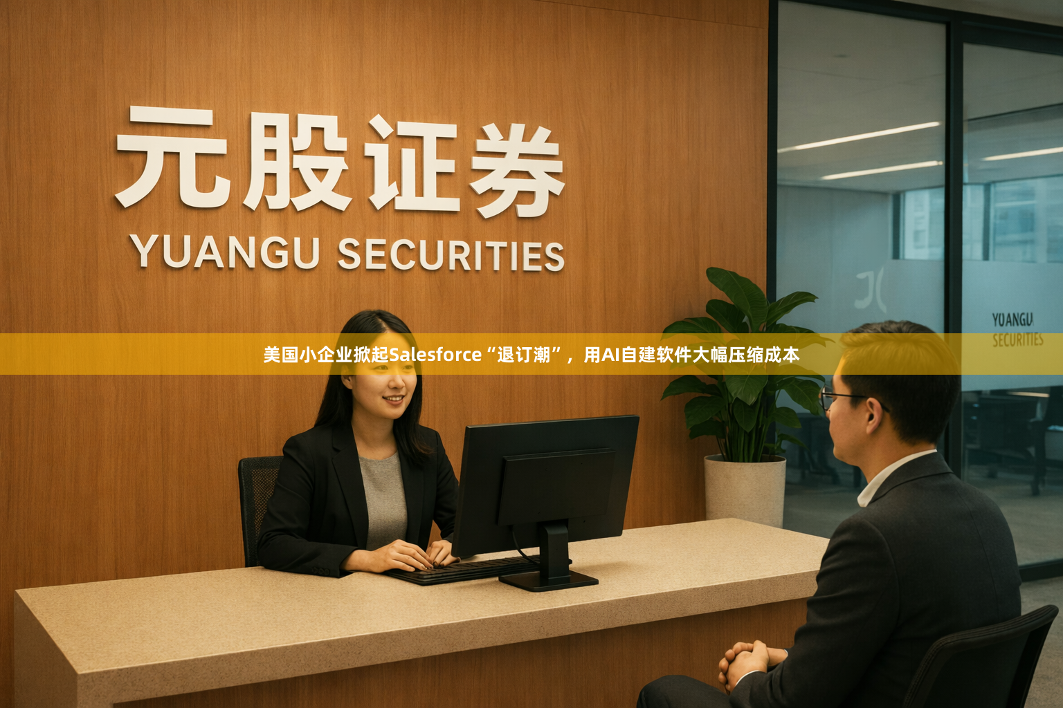 美国小企业掀起Salesforce“退订潮”，用AI自建软件大幅压缩成本