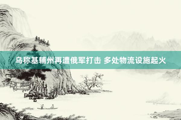 乌称基辅州再遭俄军打击 多处物流设施起火